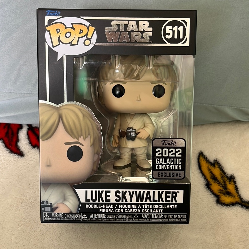Funko Pop! Luke Skywalker 2022 Galactic Convention Exclusive